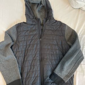 Abercrombie and Fitch coat. Black and Gray in xxl